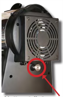 Hottop emergency ejection knob