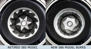 Virtuoso burrs compared