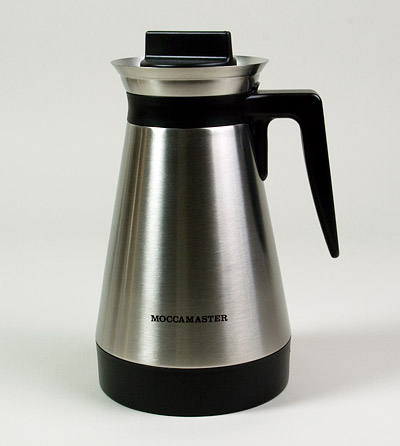 Noir 14,5x14,5x23,5 cm Aluminium Moccamaster 59861 Thermos à café pour Machine a Cafe