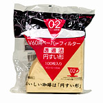 Hario V60 Coffee Filters, pkg 100