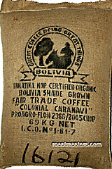 Click to enlarge Bolivia Fair Trade - Organic