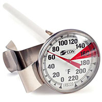 Click to enlarge 5 inch frothing thermometer