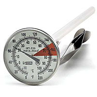 Click to enlarge 7 inch frothing thermometer