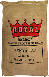 Click to enlarge Kenya AA Mountain Water Decaf