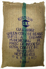 Click to enlarge Sumatra Mandheling Organic