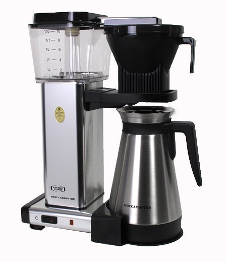 Technivorm Moccamaster KBTS 741 Polished Silver Coffee Maker