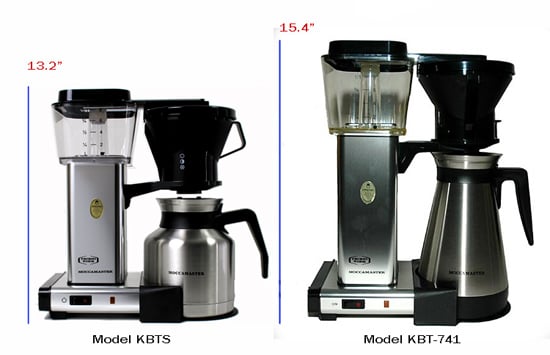 Technivorm Moccamaster KBT 741 Thermo Coffeemaker - Stainless Steel