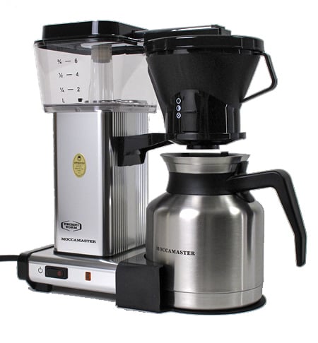 Technivorm Moccamaster KBT 741 Thermo Coffeemaker - Stainless Steel