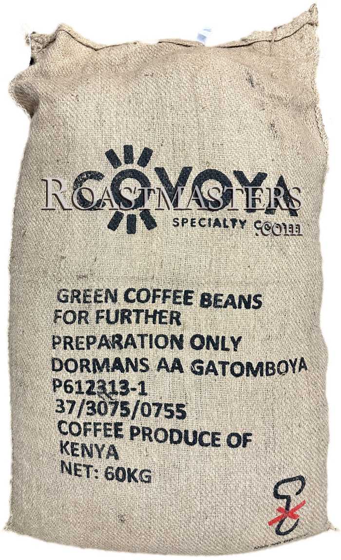 Roastmasters.com: Kenya AA Gatomboya