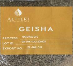 Panama Altieri Geisha Natural 'Luci"