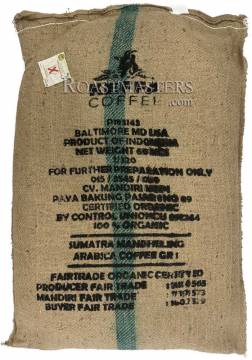 Sumatra Mandheling Fair Trade Organic