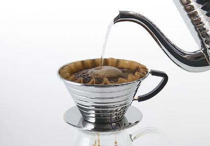 Kalita Wave Stainless Dripper #185 - Coffee Brewer