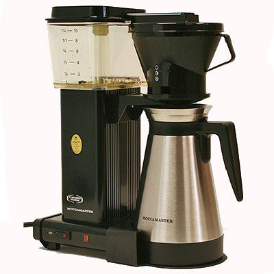 Technivorm Moccamaster Single Cup Polished Silver Coffee Maker